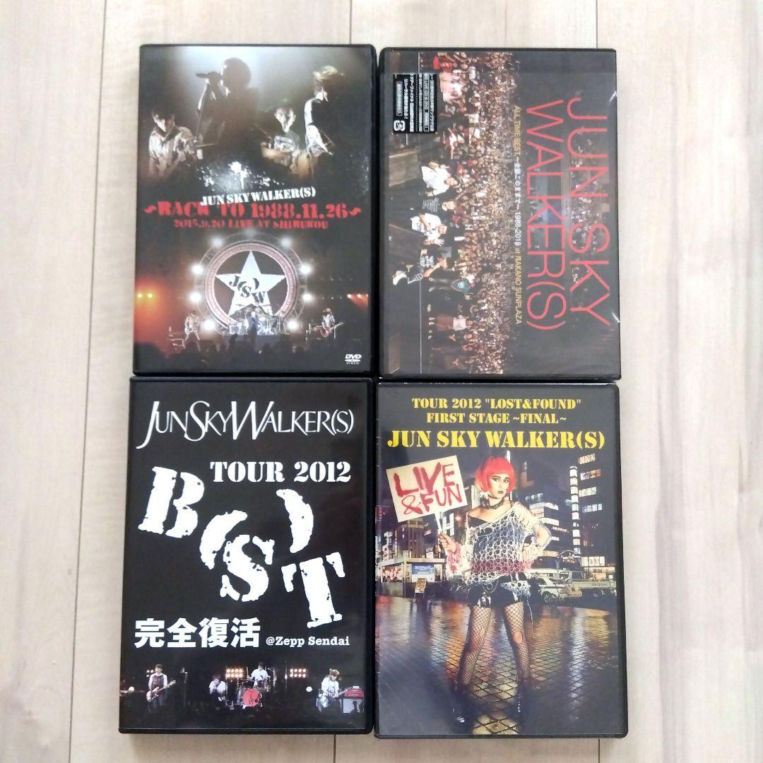 ジュンスカイウォーカーズ BACK To 1988.11.26 他DVDセット