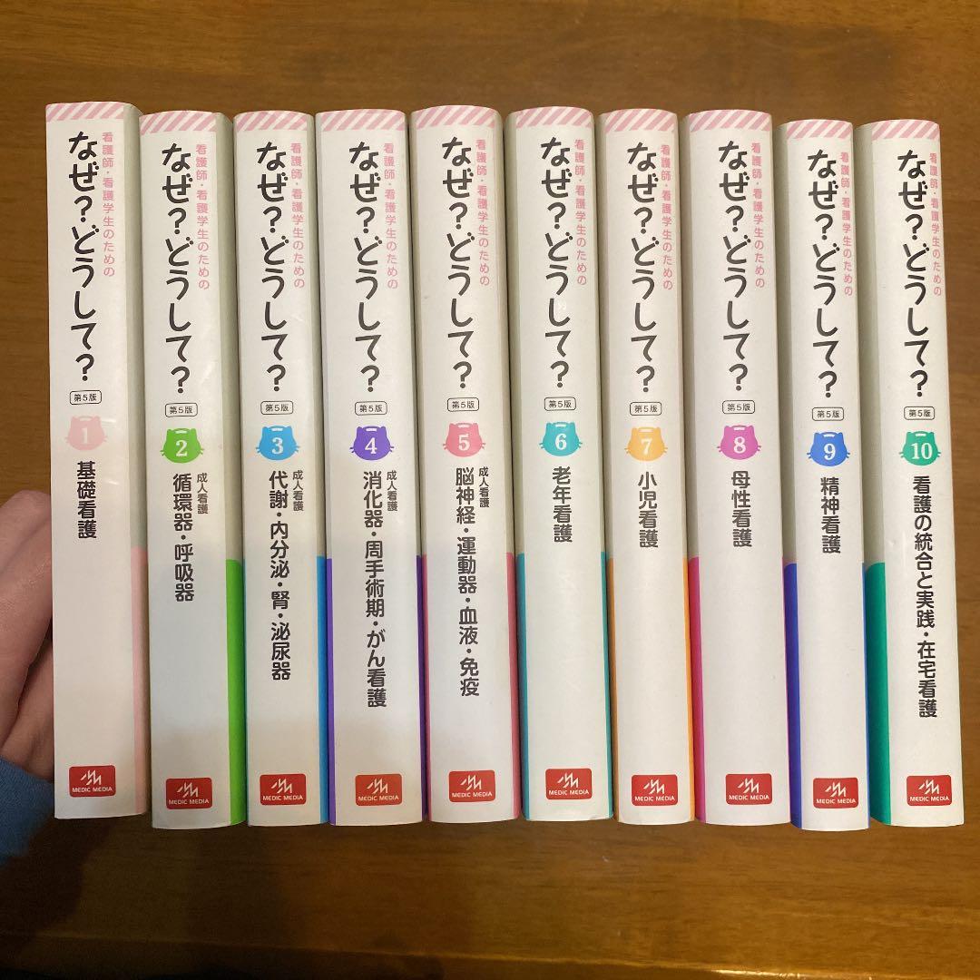 【10巻セット】看護師・看護学生のためのなぜ?どうして?