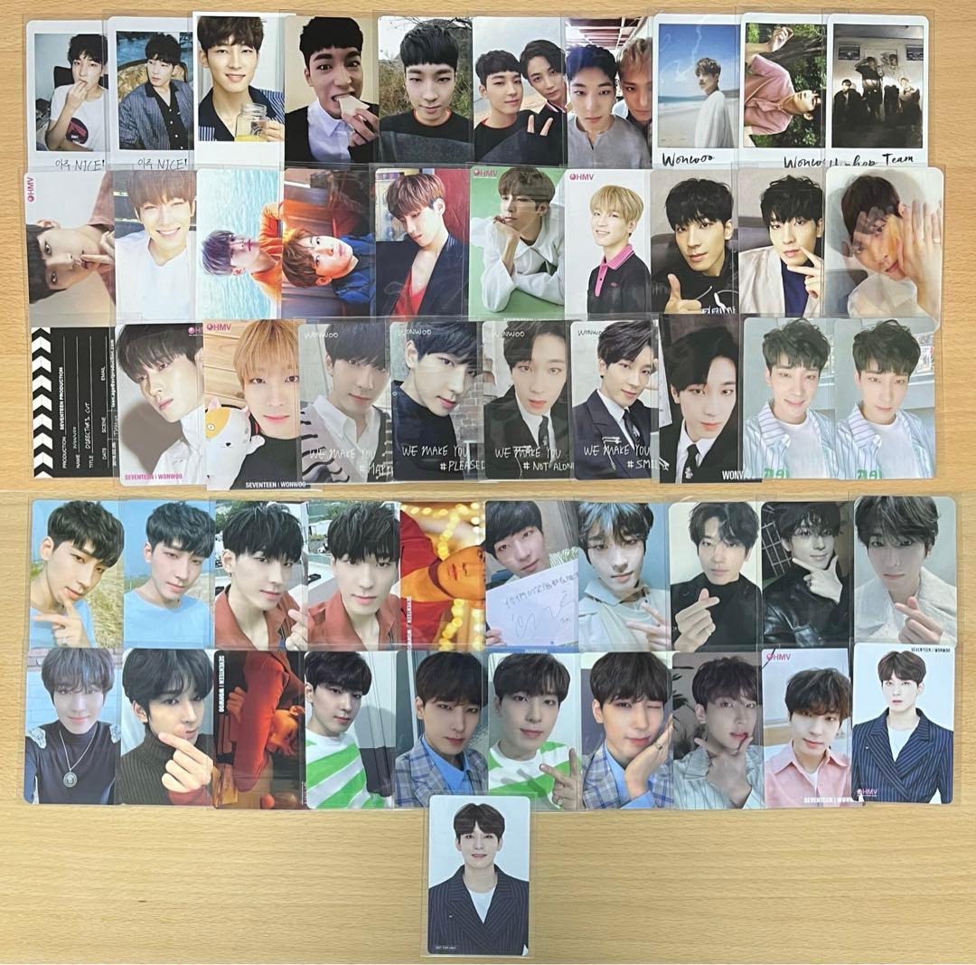 SEVENTEEN セブチ ウォヌ トレカセット　トレカ