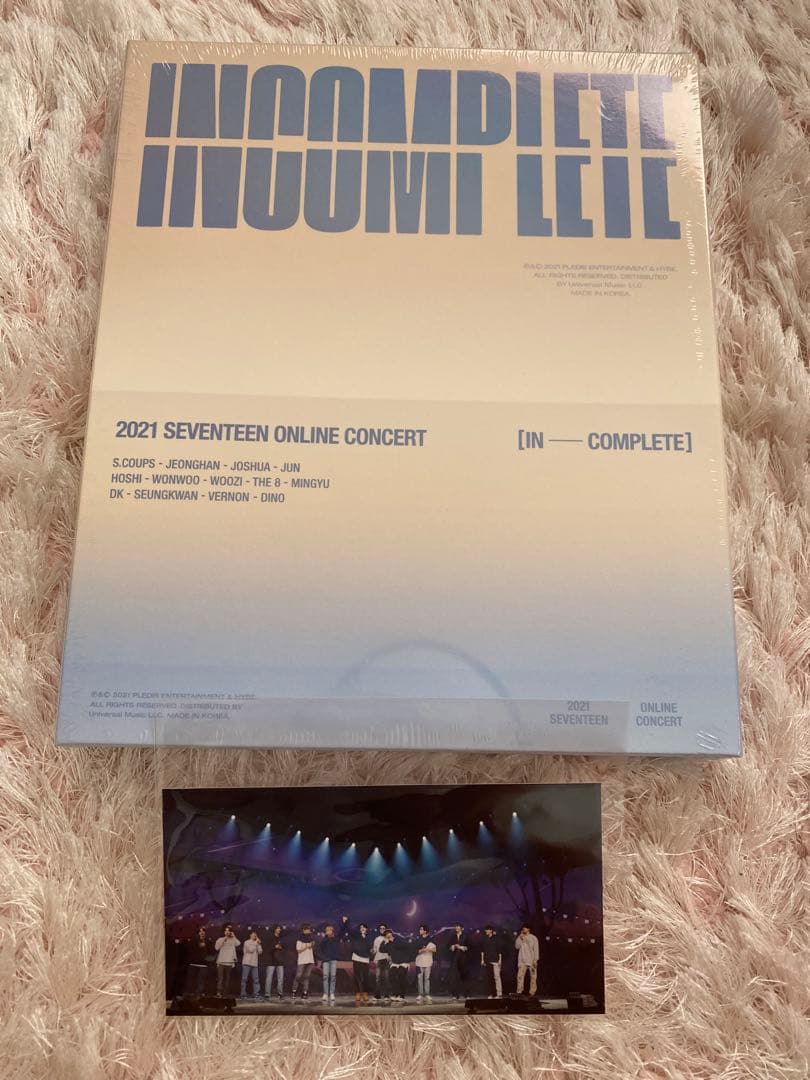 【新品】incomplete Blu-ray seventeen