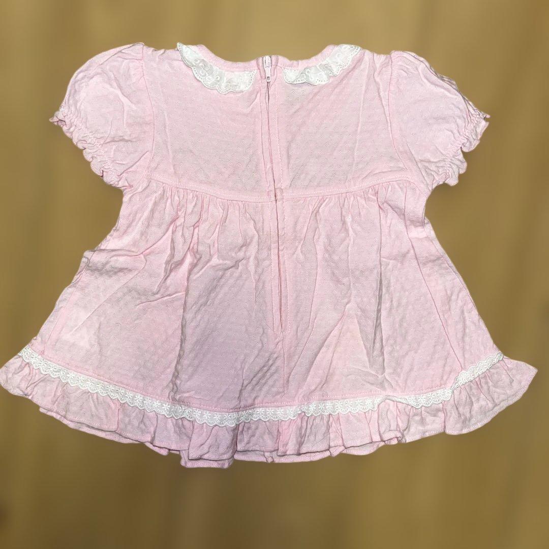 激レア❤️Hello Kitty ピンク フリルセット サイズ90