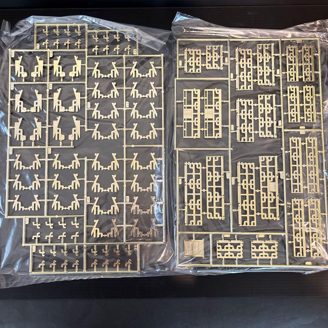 フジミ　国宝　薬師寺 東塔　ゴールド プラモデ　1/100 寺院　建築物