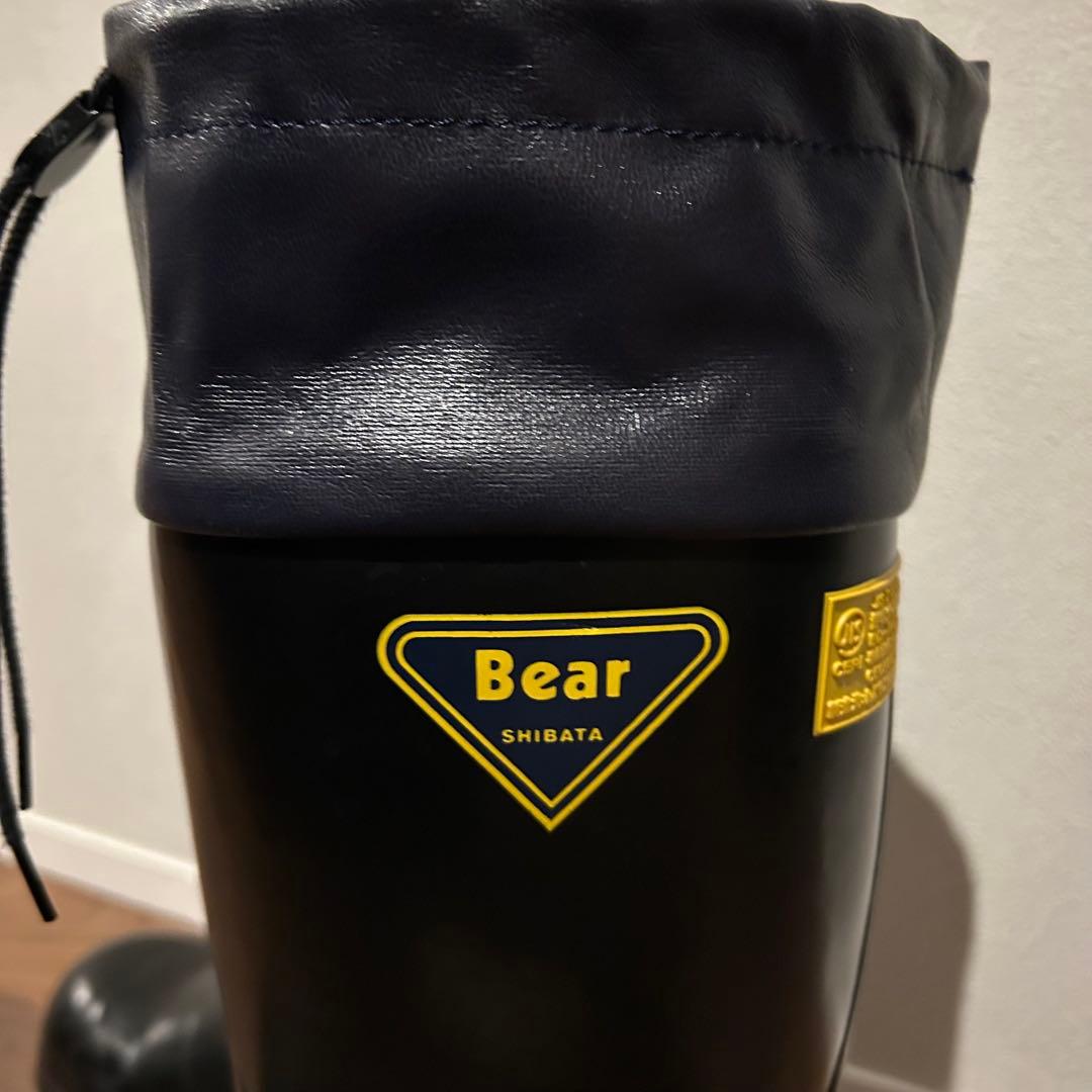Bear SHIBATA 安全靴 黒色 防水　防寒　25.0EEE