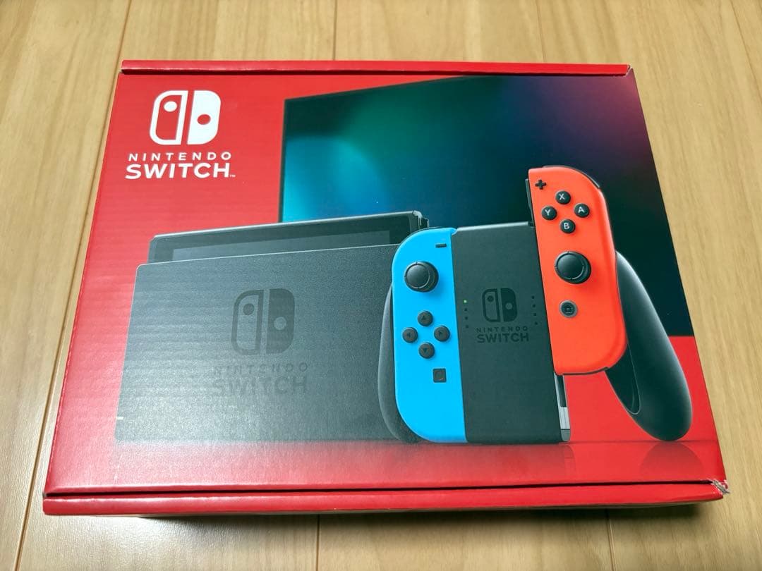 ［新品］Nintendo Switch 青/赤 本体