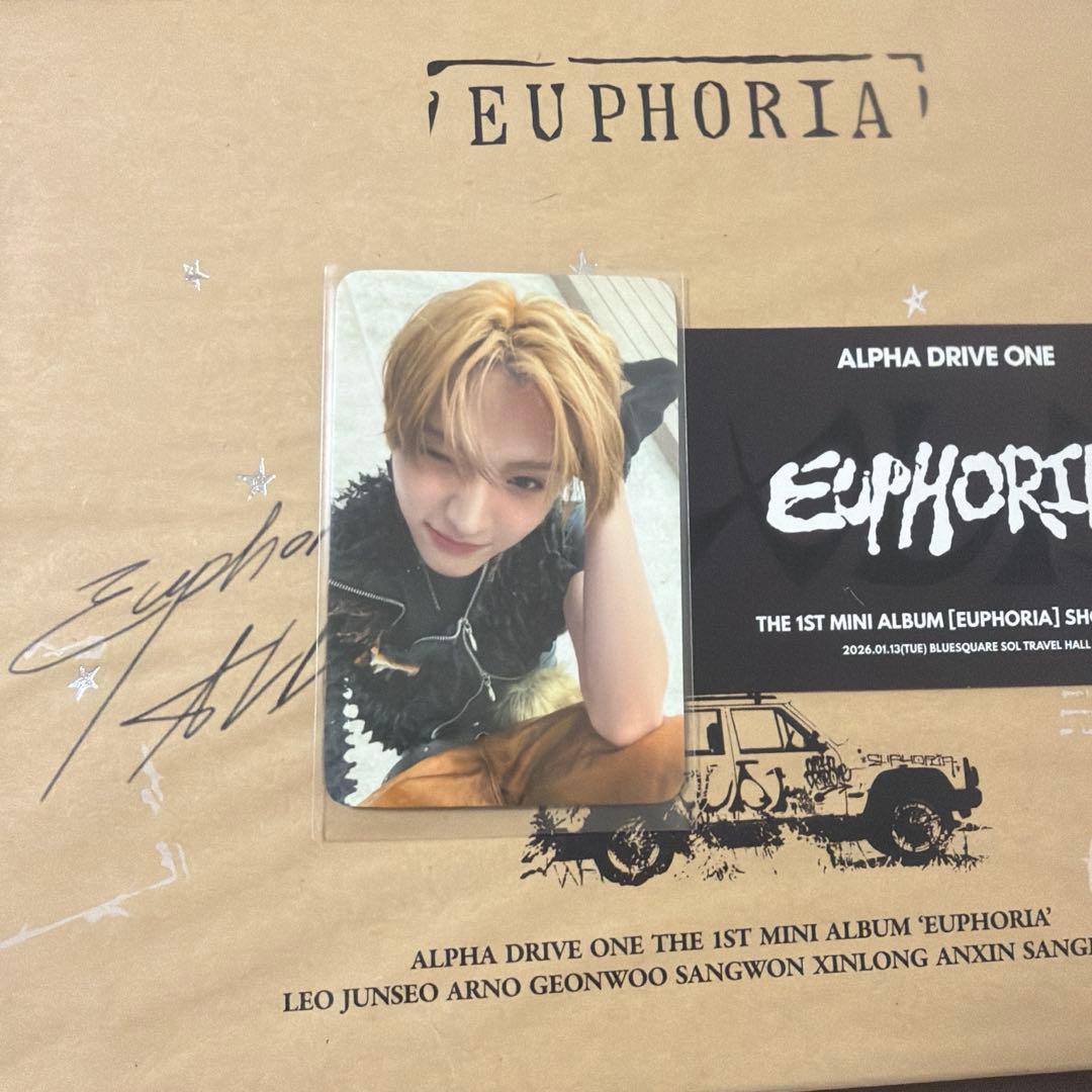 ALPHA DRIVE ONE ALD1 トレカ　サンウォン　ショーケース