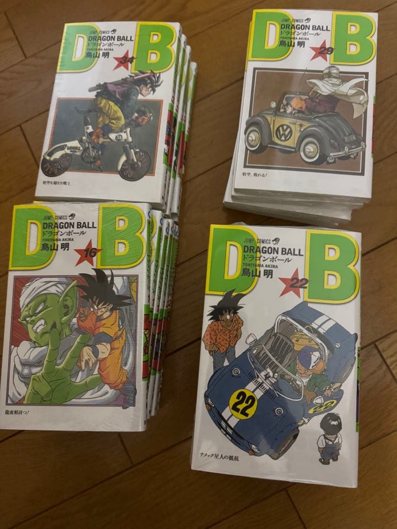 未開封品　ドラゴンボール　漫画　16巻から38巻　計23冊　新品　非全巻
