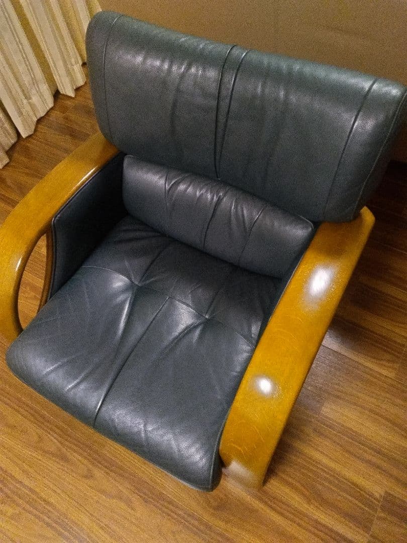 y*p様 カリモク家具 karimoku WT33モデル 1人掛けソファ 本革張