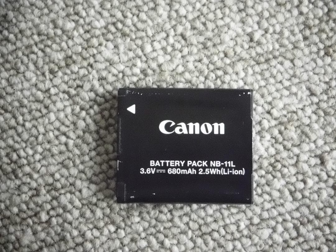 【難あり】CANON デジタルカメラ IXY 190 バッテリー付属 黒