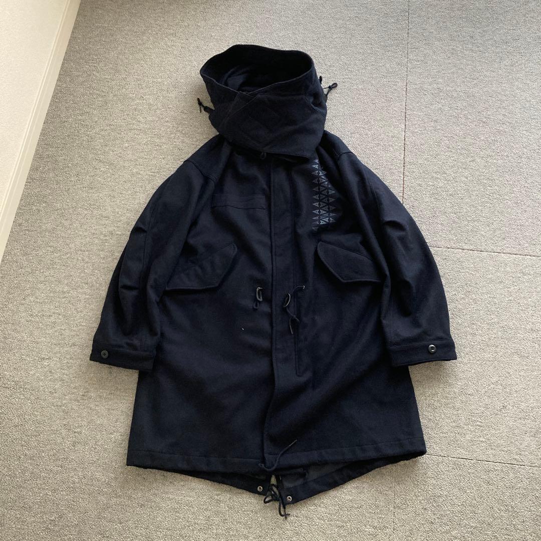 【ほぼ新品】Sサイズ クラネ フラグメントデザイン M-65 モッズコート