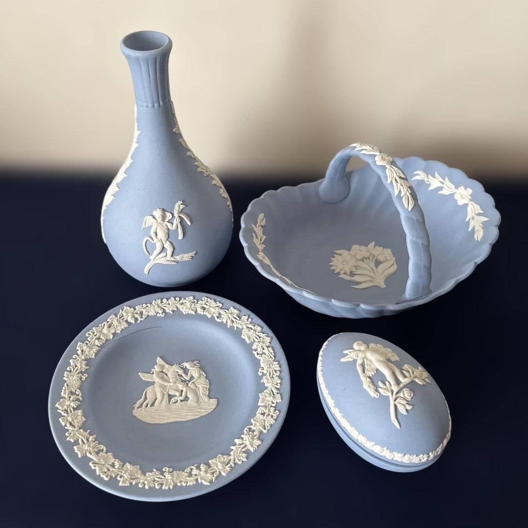 ウェッジウッド　ジャスパー4点セット