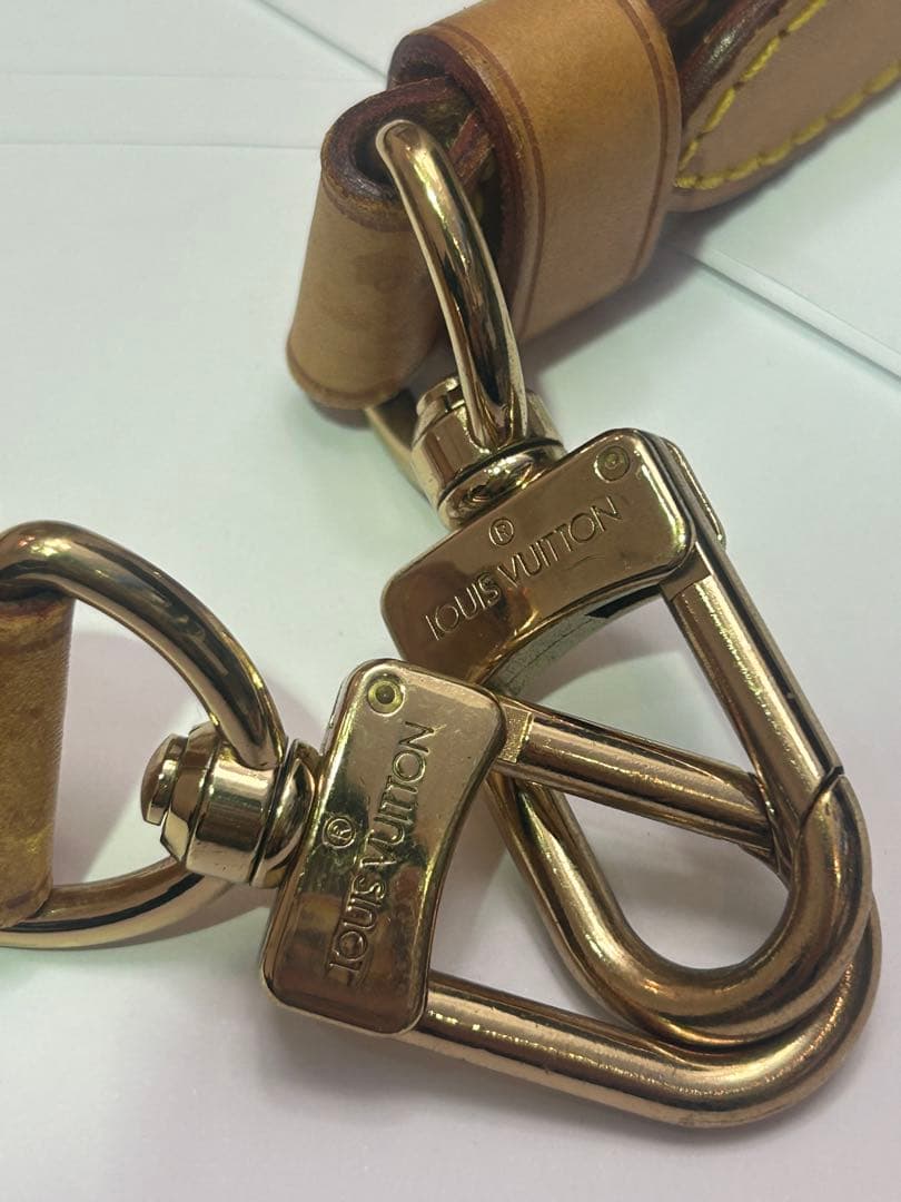 ルイヴィトン キーポルバンドリエール用 ヌメ革 ショルダーストラップ