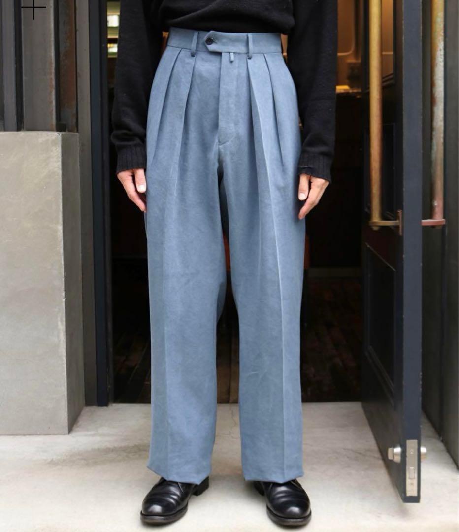 パンツ NEAT CELLULOSE NIDOM WIDE 44