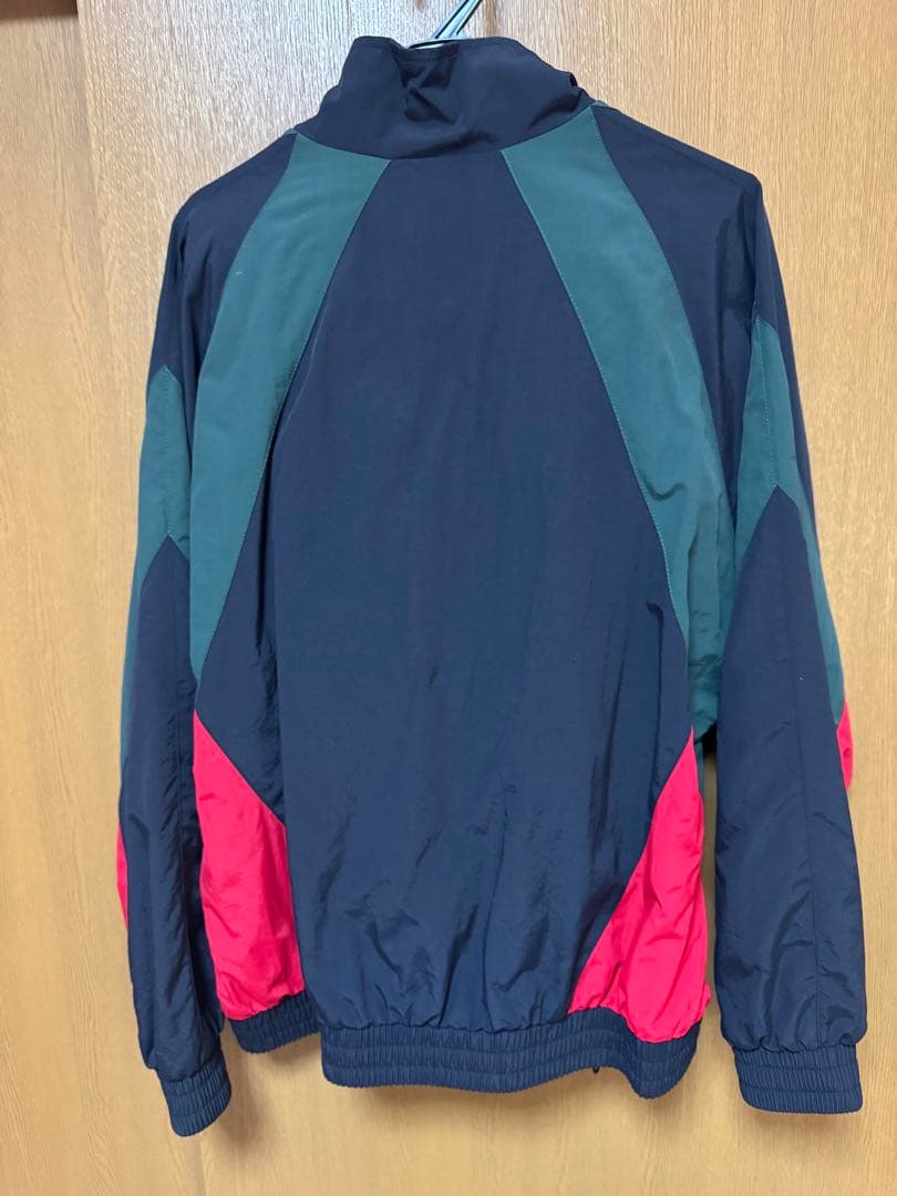 Supreme ナイロンジャケット S ネイビー/レッド/グリーンpaneled
