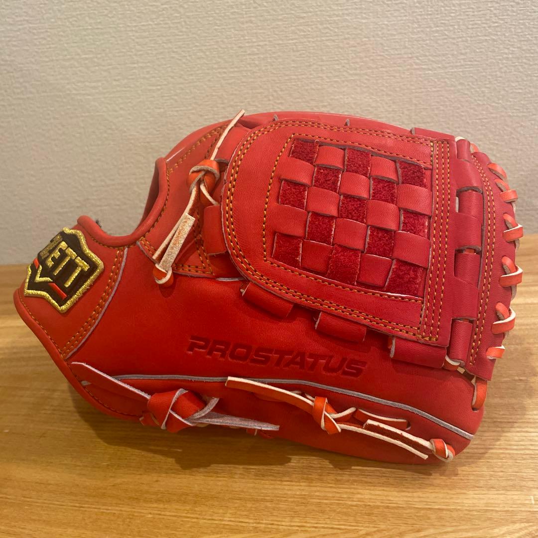 ゼット　軟式　グラブ　プロステイタス　内野手用　源田　グローブ