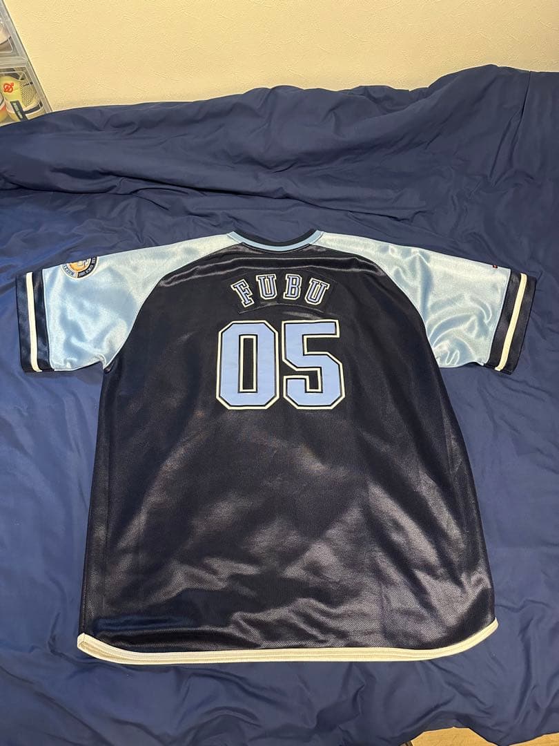 FUBU ゲームシャツ3Xサイズ 黒/水色
