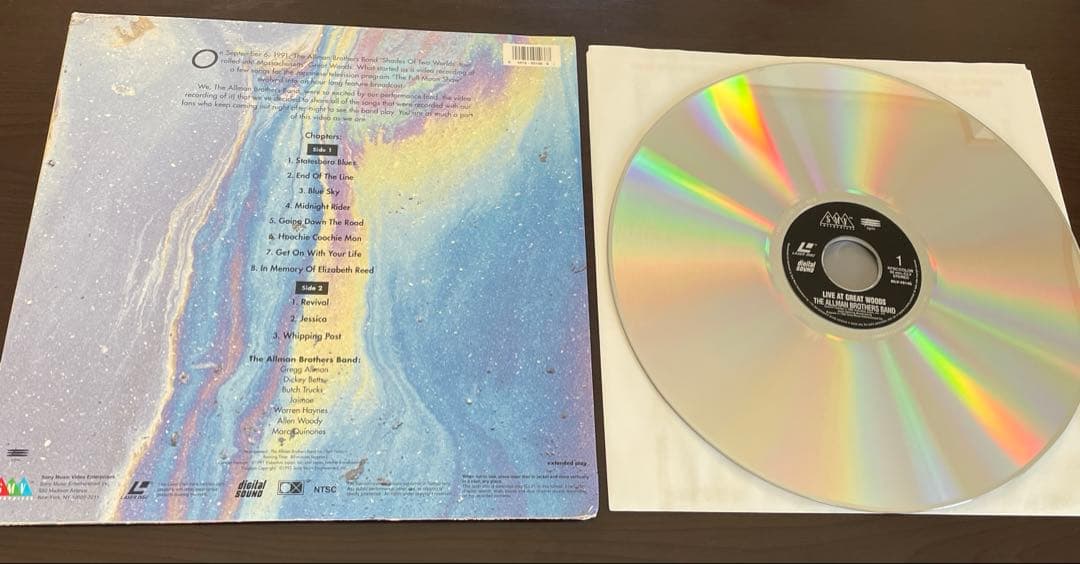 プログレ ヘビメタ サザンロック LD セット 8枚 アイアンメイデン