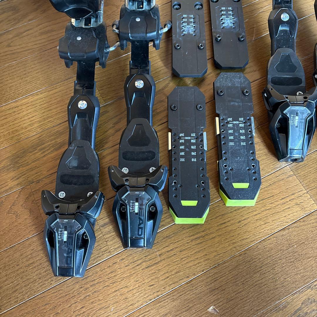 ビンディング ヘッド freeflex 11 ジュニアレースプレート付 2台