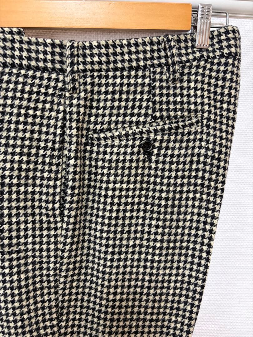 コグマ様、週末大特価！アナトミカ　トリムステムパンツ　千鳥格子