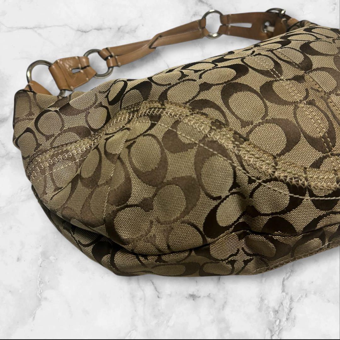 COACH ホーボー 三日月 ワンショルダー ショルダーバッグ ハーフムーン