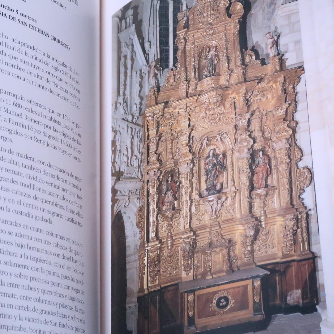 セール！ 洋書『レタブロ博物館　サン エステバン教会　ブルゴス』世界遺産、祭壇