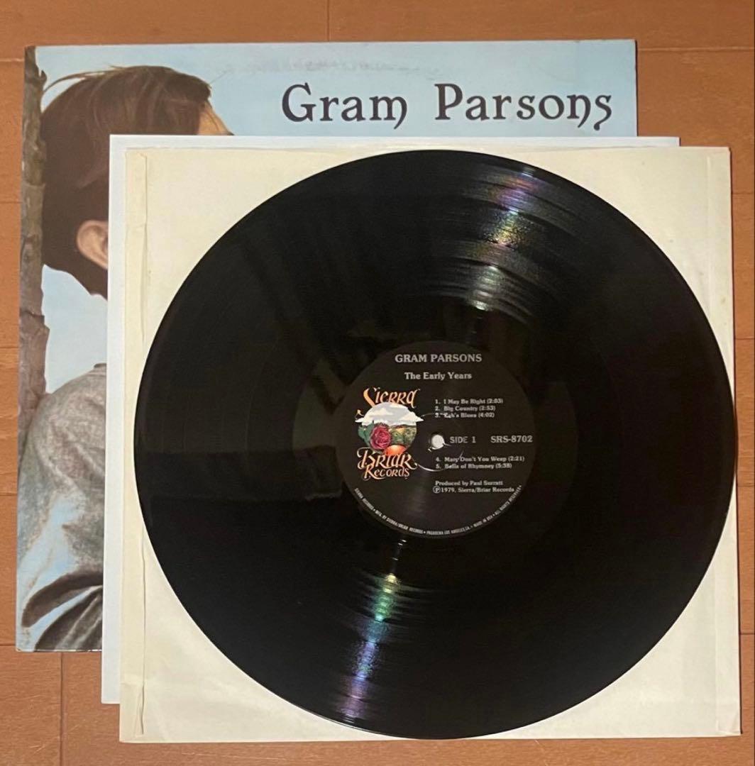 希少盤LP　フライング・ブリトー・ブラザーズ グラム・パーソンズ　二枚セット