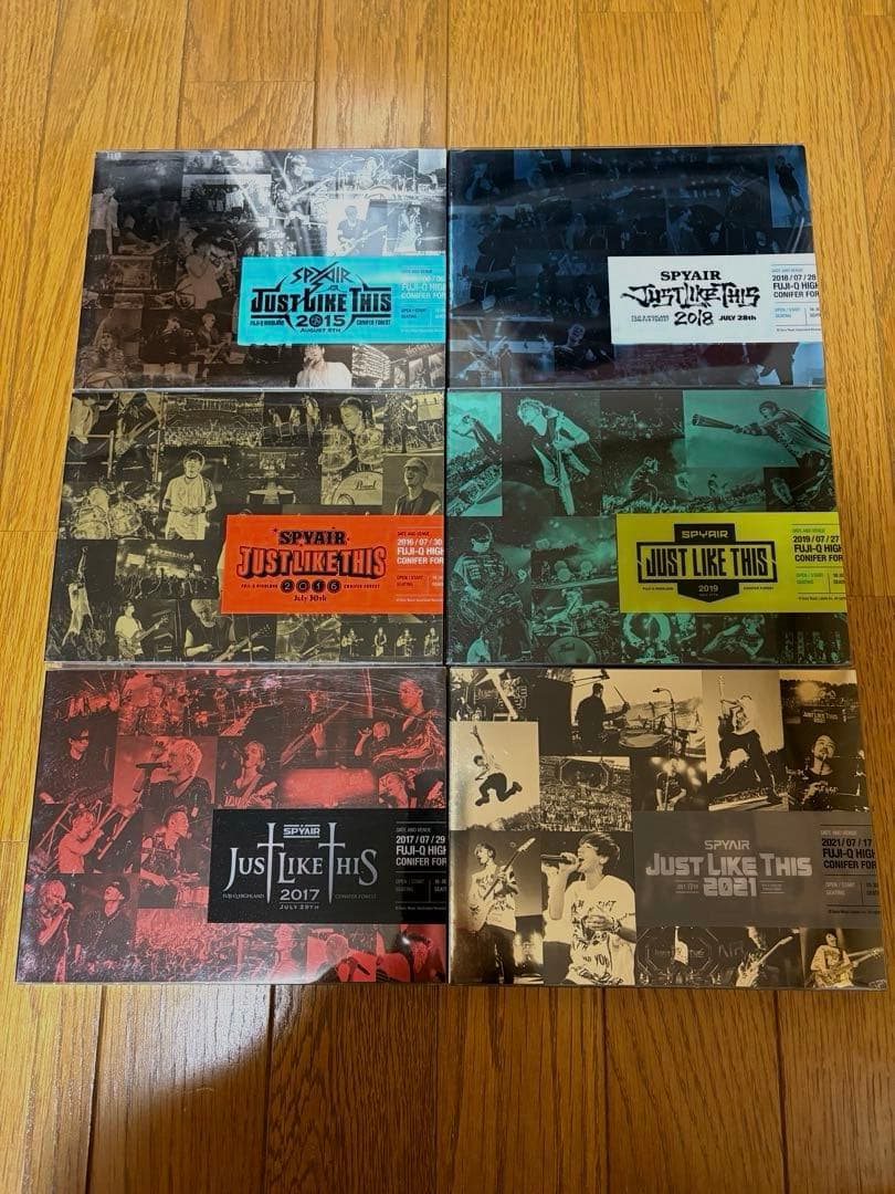 SPYAIR JUST LIKE THIS DVD セット