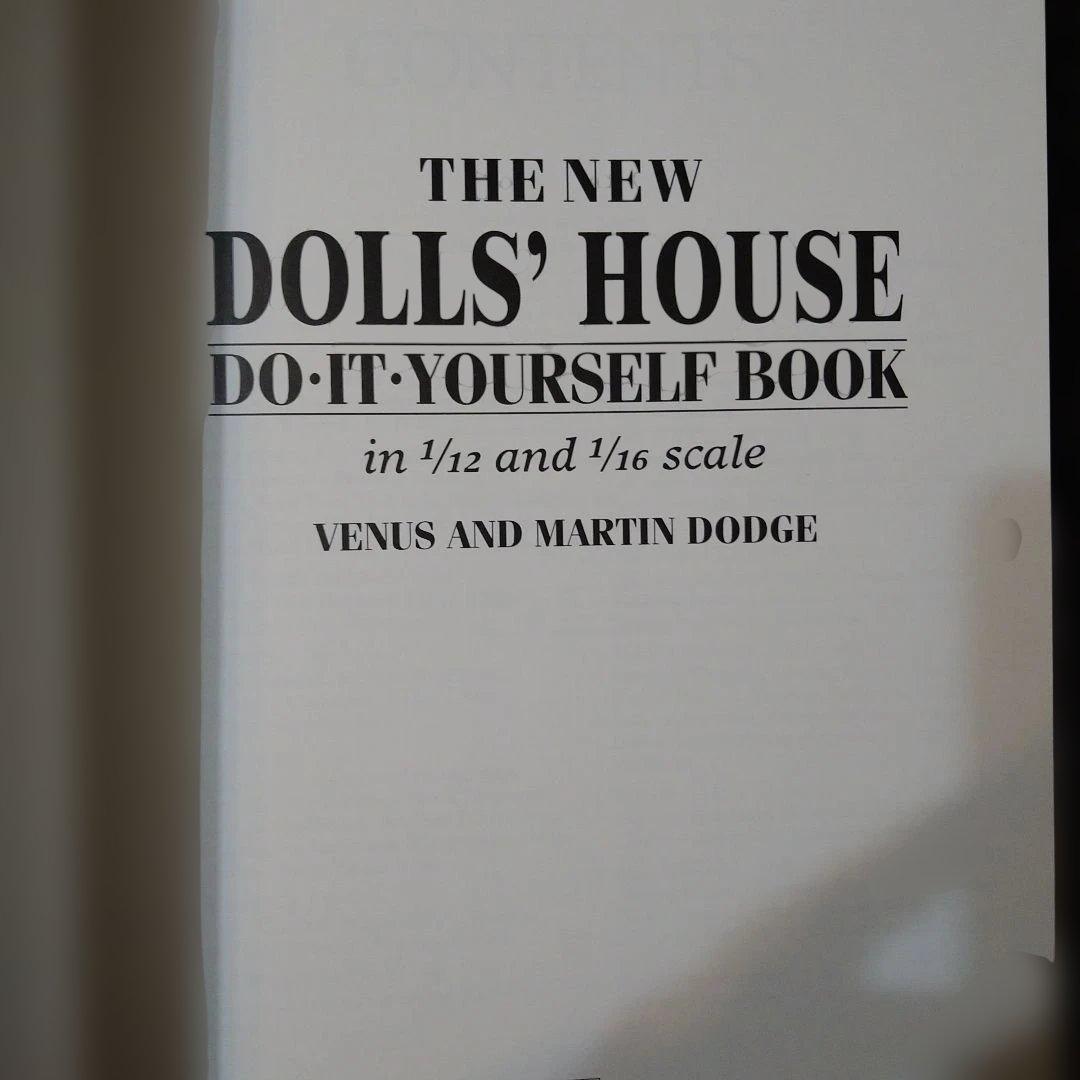 洋書 The New Dolls' House Do-It-Yourself Book