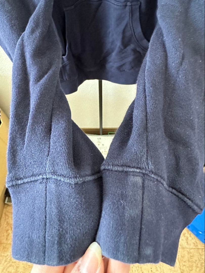 G1091 LOEWEパーカートレーナー サイズL カラーネイビー