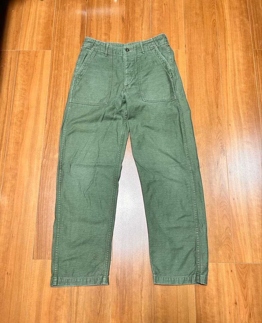 y*i様 【24時間以内発送】orSlow ファティーグパンツ サイズ2 ベイカ