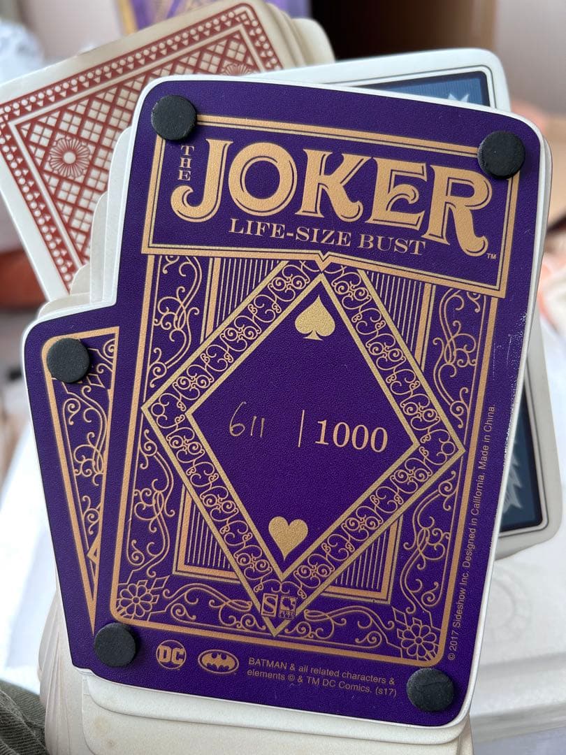 LIFEーSIZE BUST THE JOKER FACE 1/1 ジョーカー