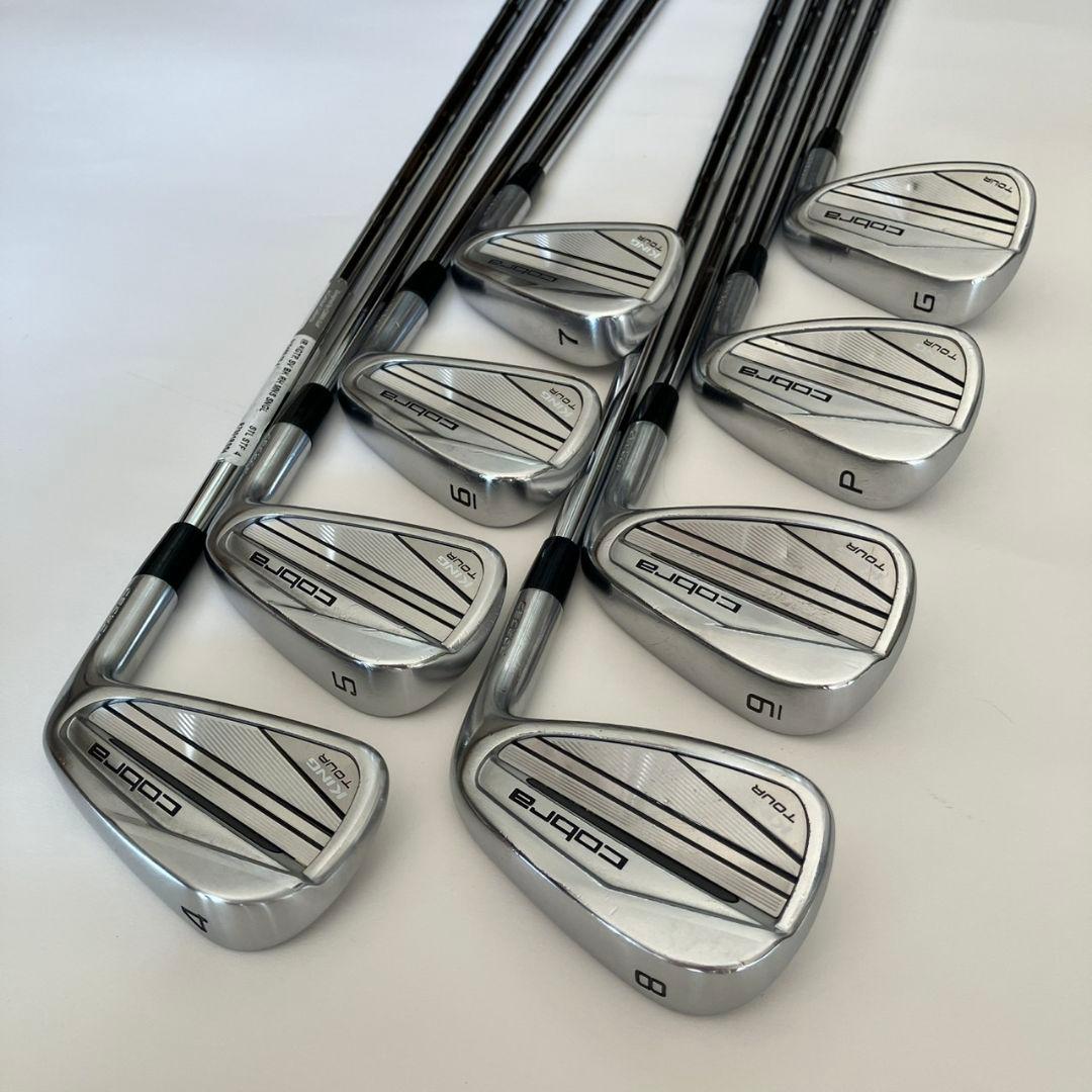 コブラ　キングフォージド ツアー アイアン 8本セット（4～GW）