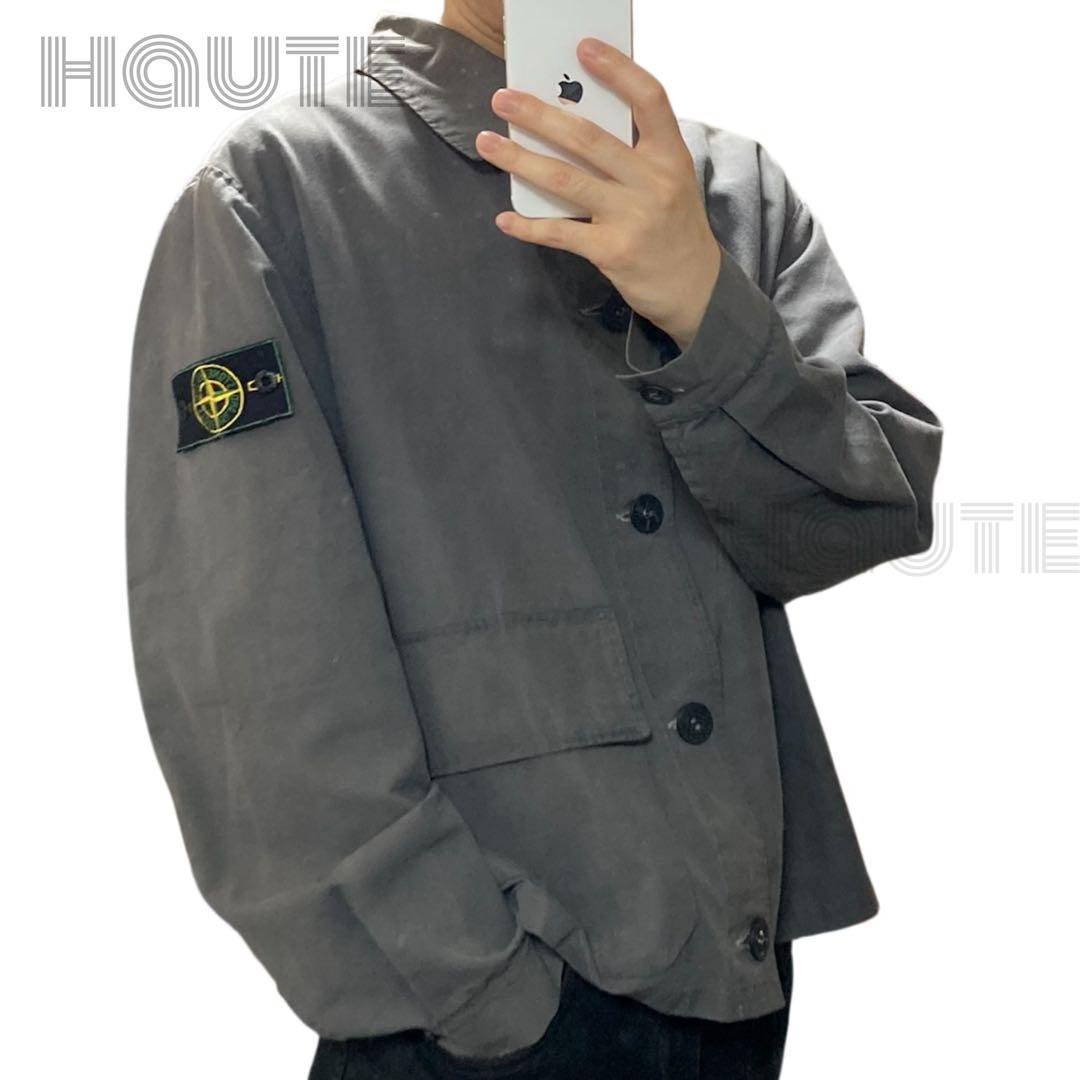 90s STONE  チョアジャケット グレー カバーオール