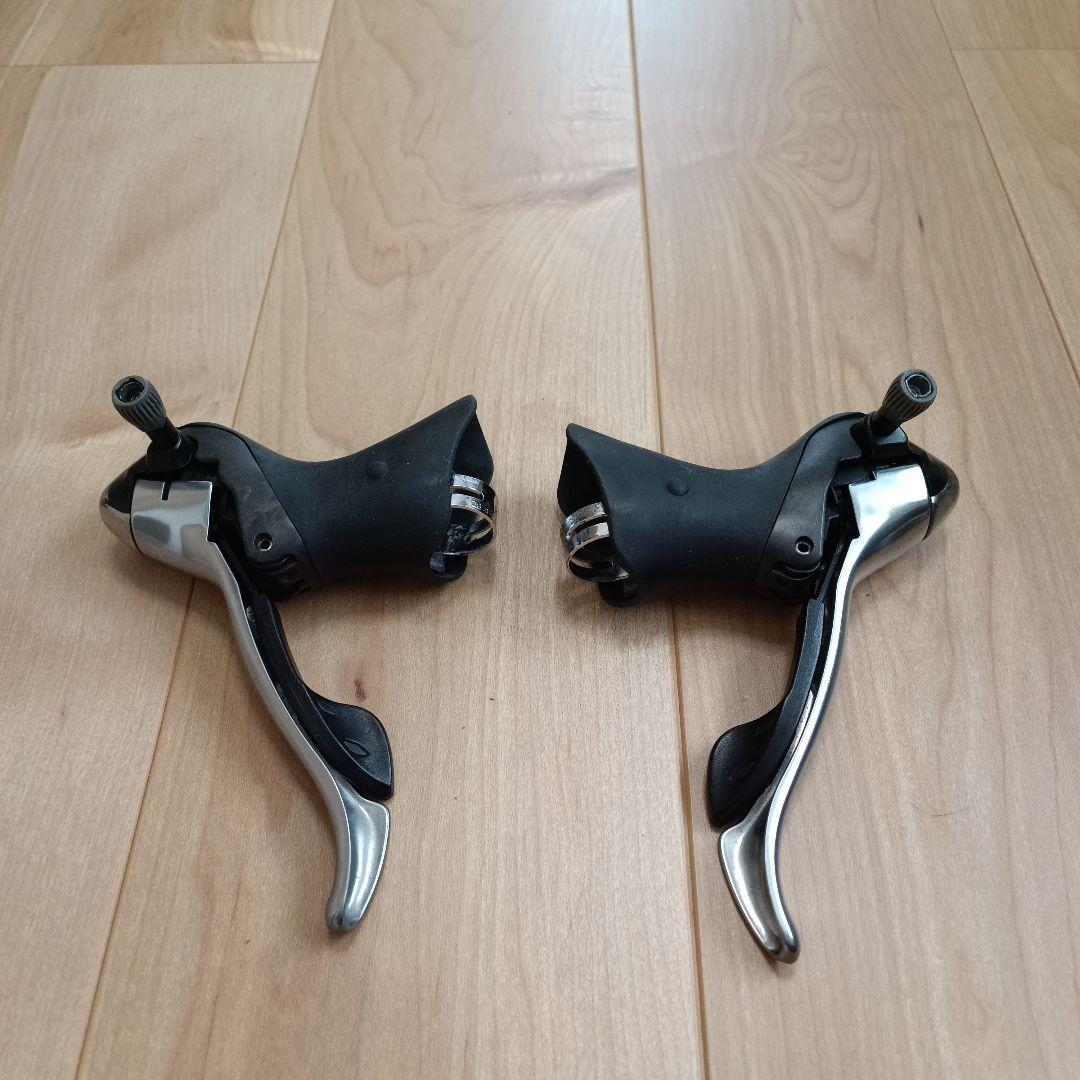 Shimano Dura-Ace シフター ブラック/シルバー　st-7801