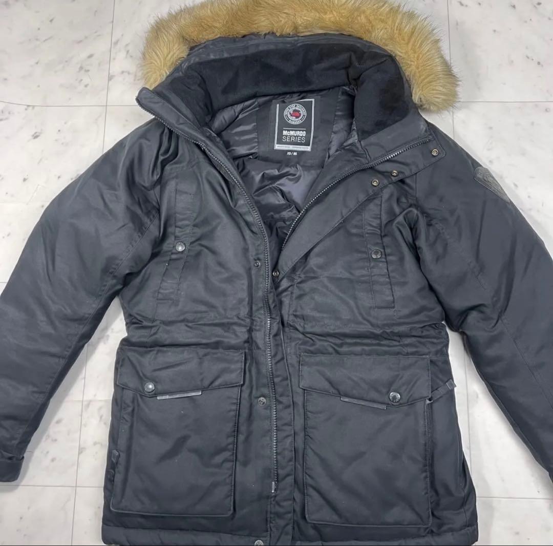 ノースフェイス 韓国限定 マクマード ダウン 黒 85 XS