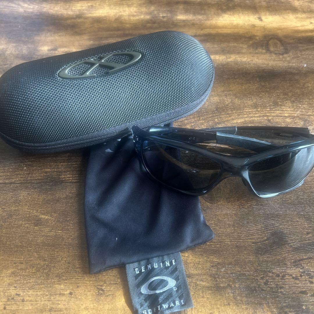 Oakley PIT BULL スポーツサングラス ブラック ケース付き