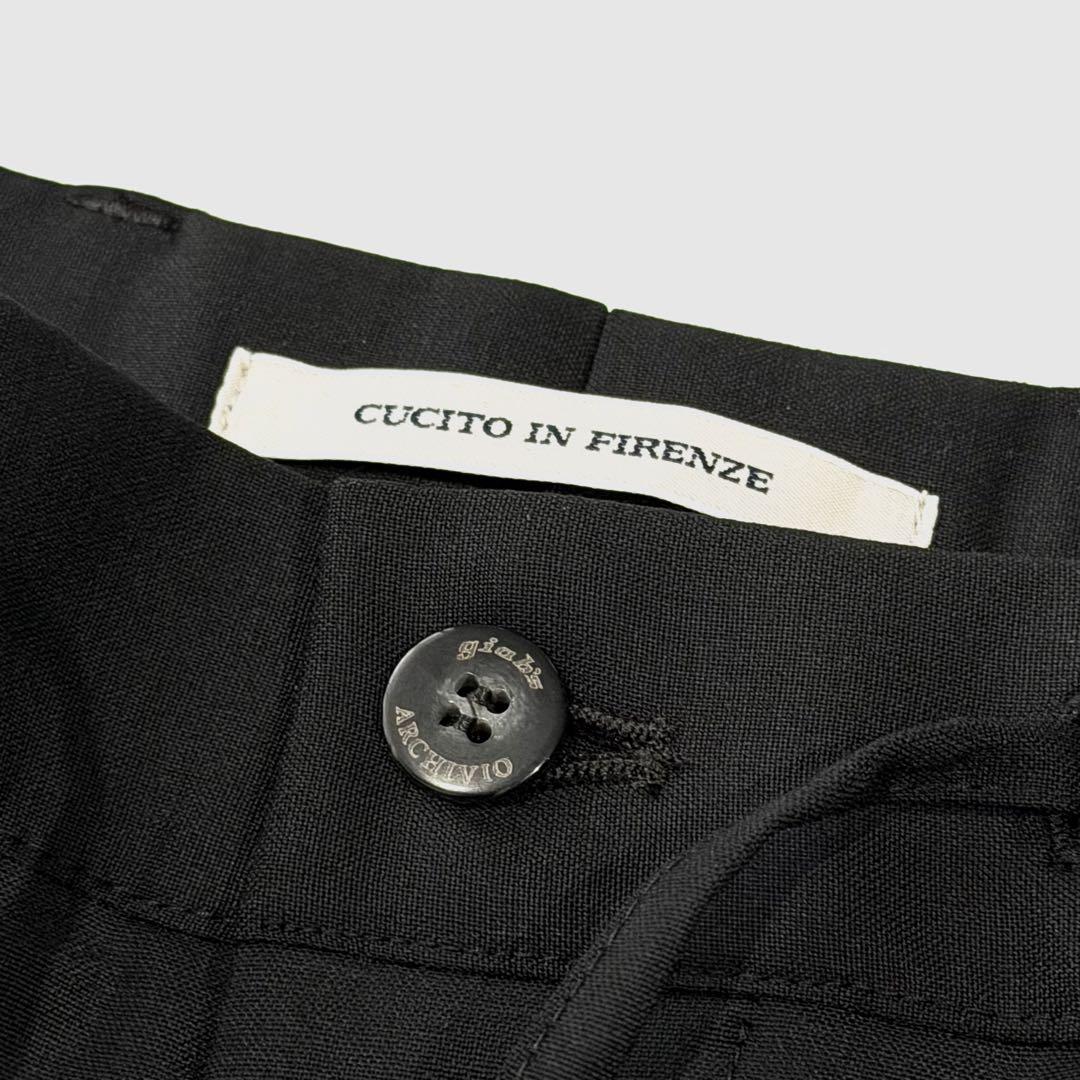 【未使用】giab's ジャブス マサッチョ 永久クリース テクノウール パンツ