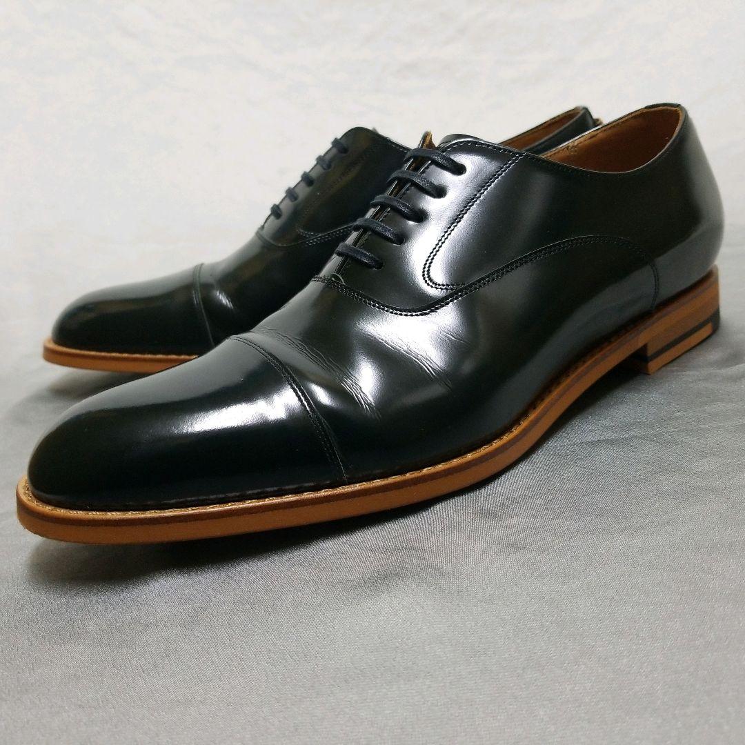 リーガル ストレートチップ シューズ ガラスレザー 日本製 Regal 245