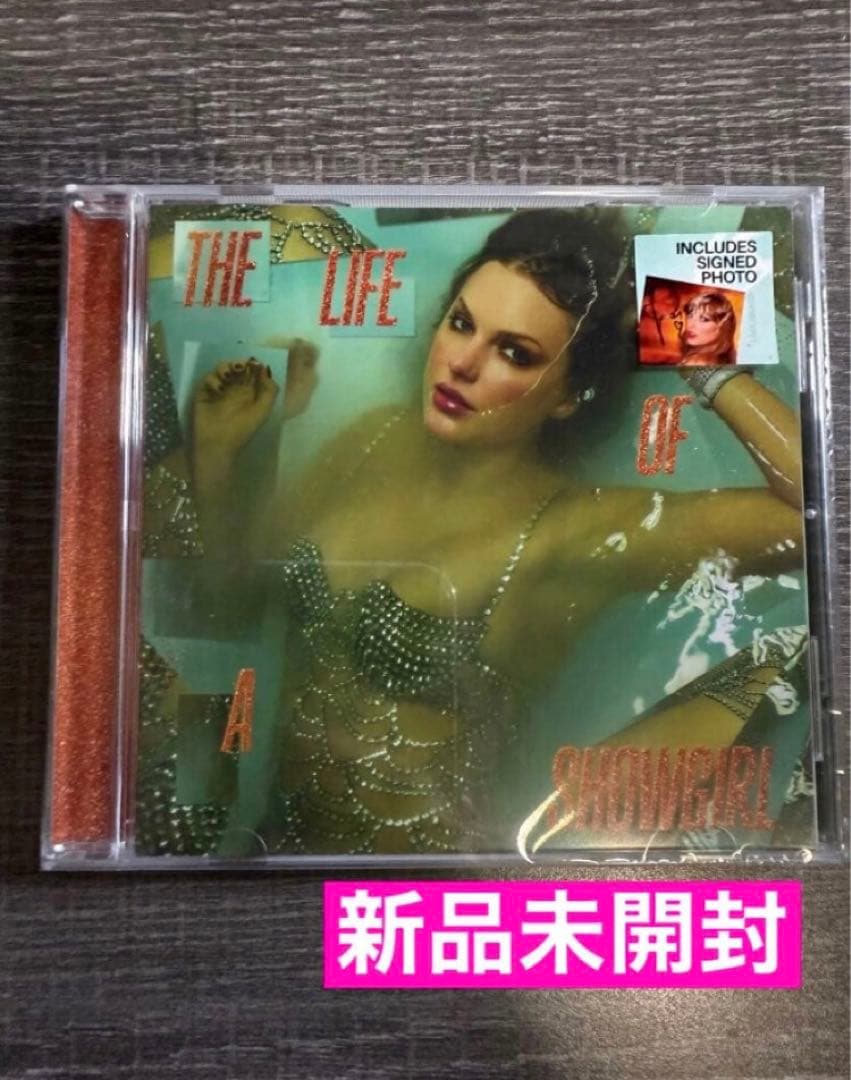The Life of a Showgirl CDサインPHOTO1 テイラー