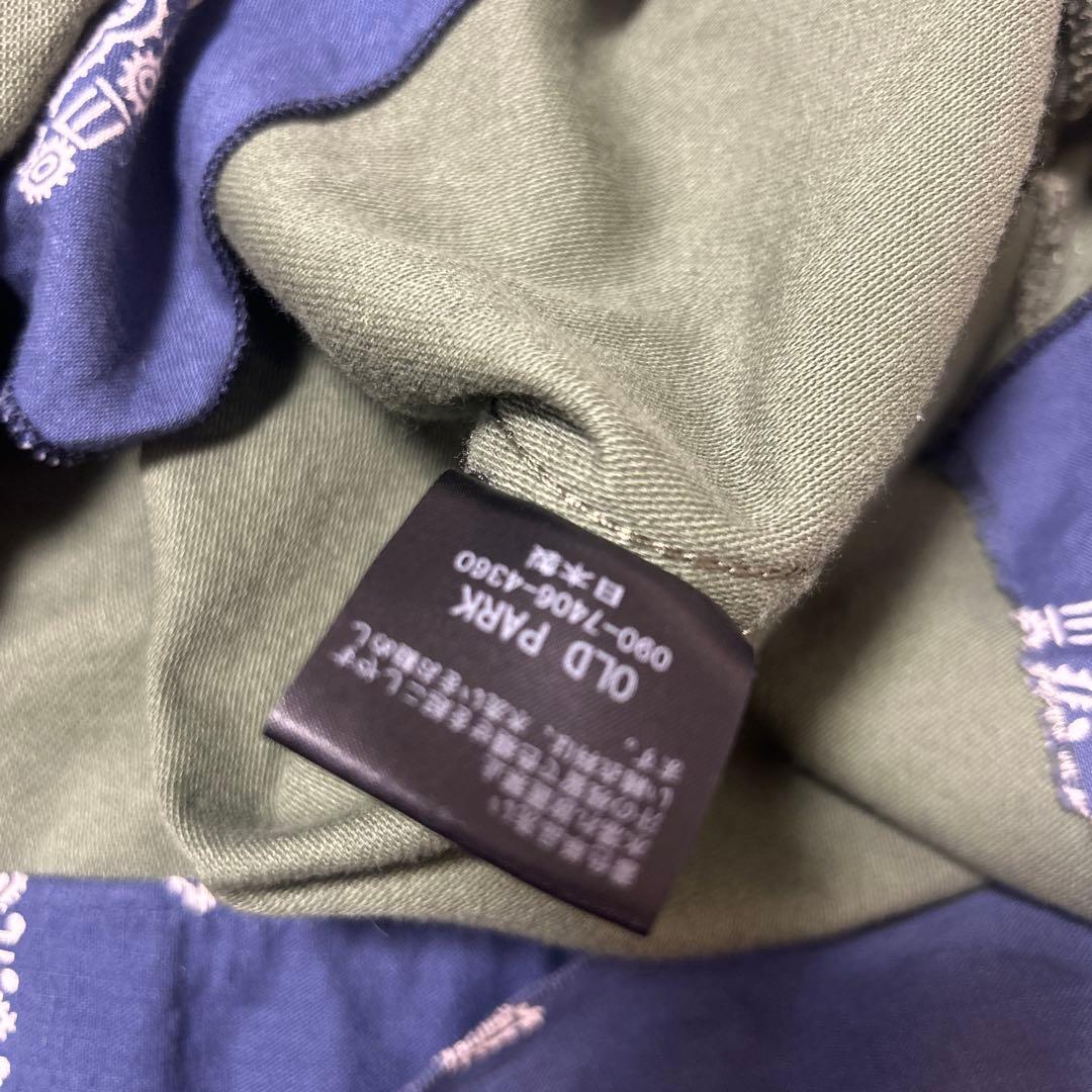 OLDPARK オリーブグリーン Vネックベスト　ランドリーベスト