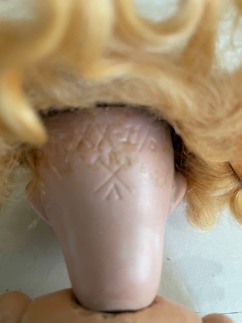 ˚✧₊⁎断捨離SALE品⁎⁺˳✧༚♡アンティークビスクドール 小さな子と羊さん♡