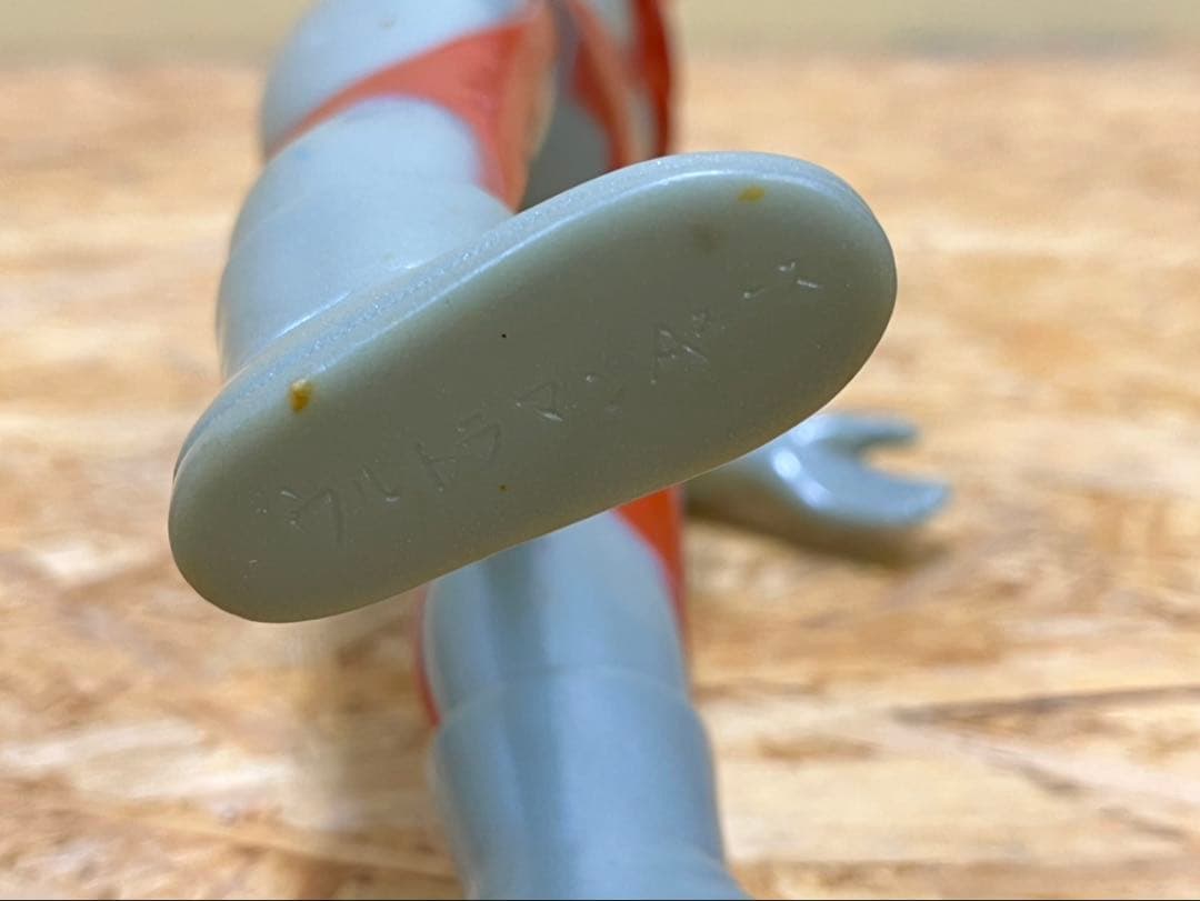 ★当時物 ブルマァクウルトラマンエース　面取れ　ソフビ