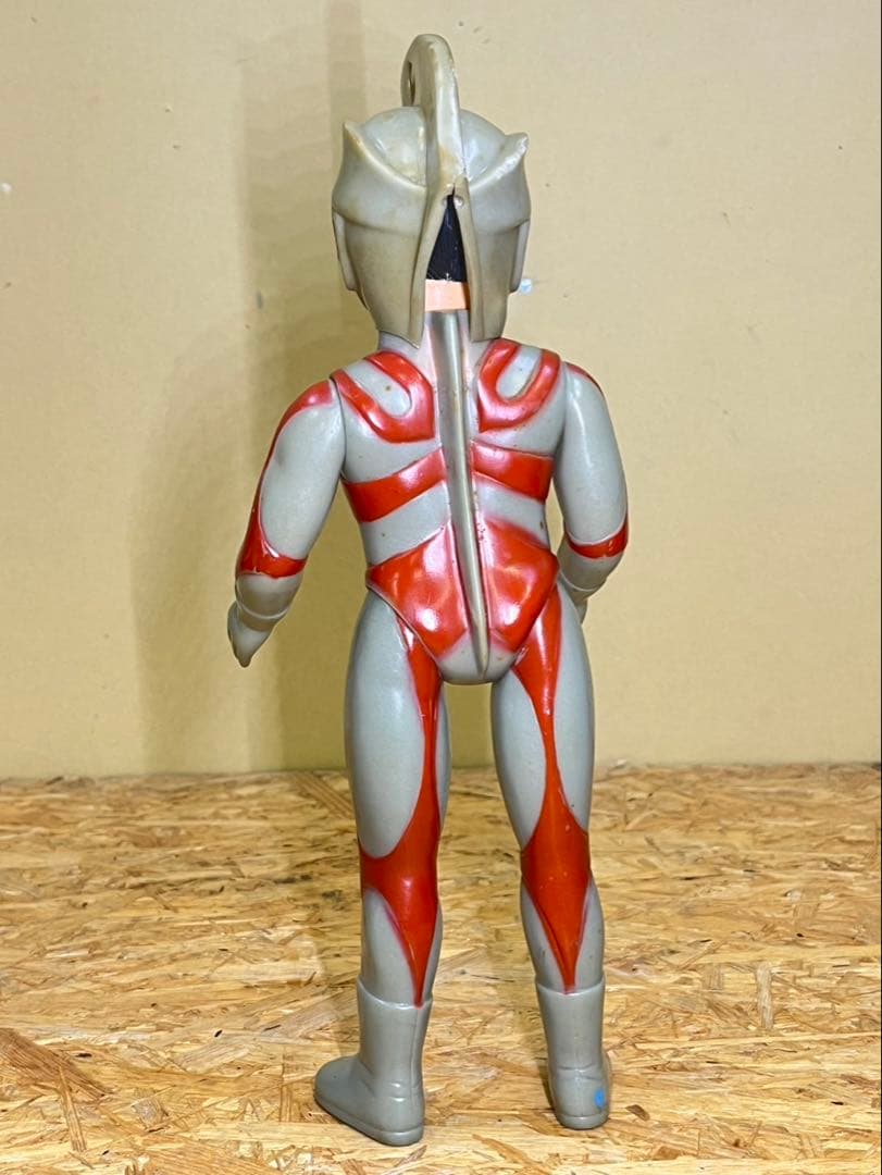 ★当時物 ブルマァクウルトラマンエース　面取れ　ソフビ