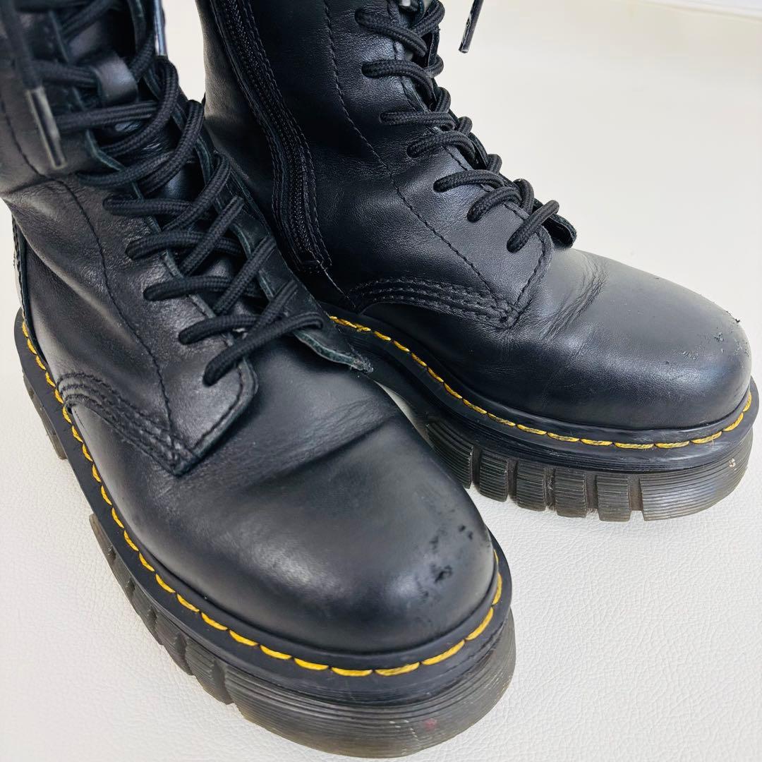 2735　ドクターマーチン AUDRICK ロングブーツ 20ホール　厚底ブーツ