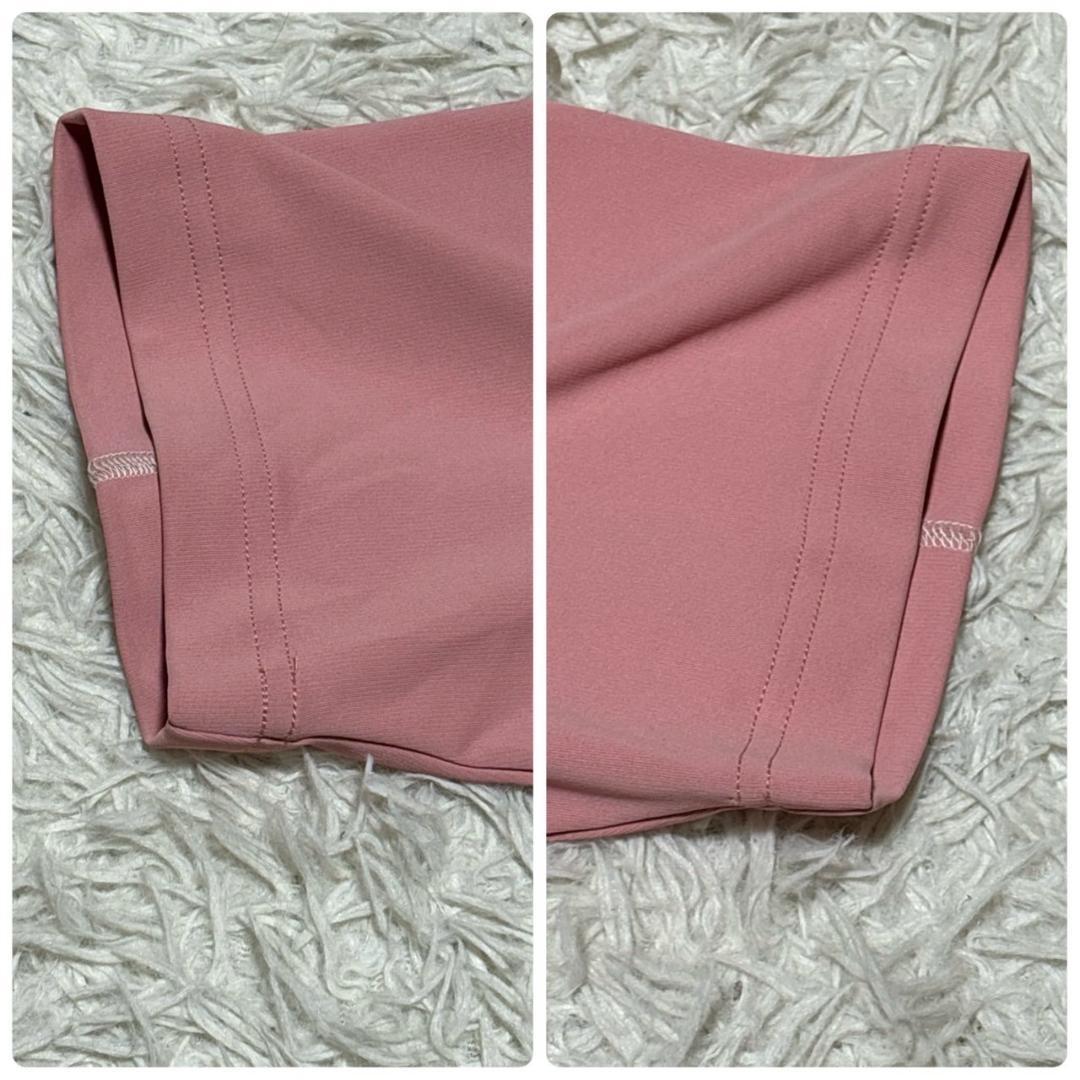 現行 MARK & LONA ピンク ポロシャツ GOLF ゴルフ 44