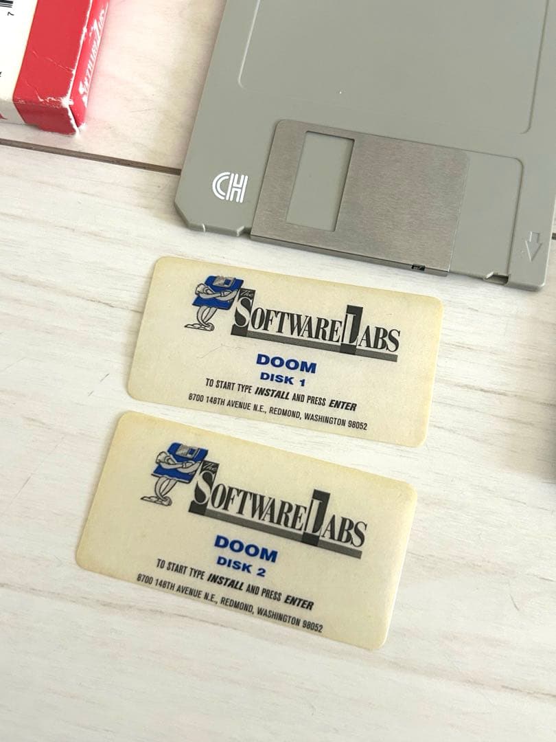 DOOM ドゥーム 1993年 レトロゲーム DOSゲーム 北米版 激レア