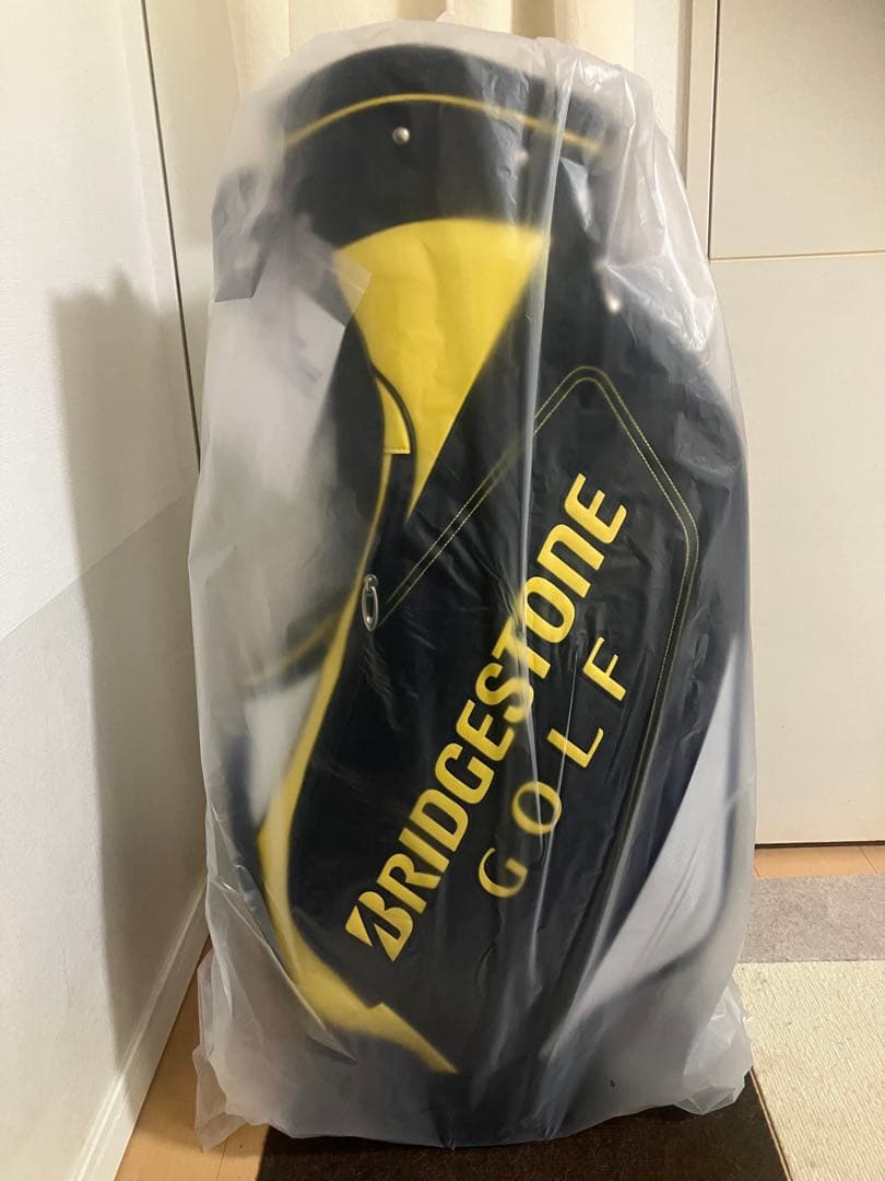 BRIDGESTONE キャディバッグ 黒/黄