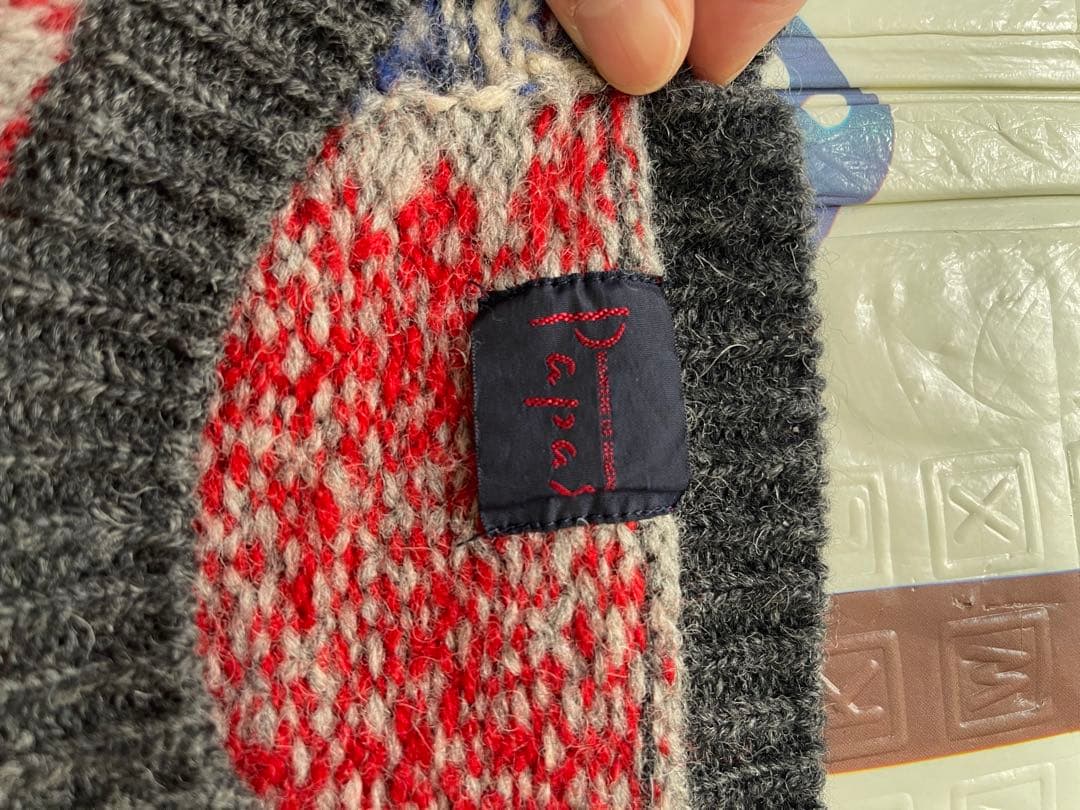 PAPAS パパス ニット セーター メンズ L