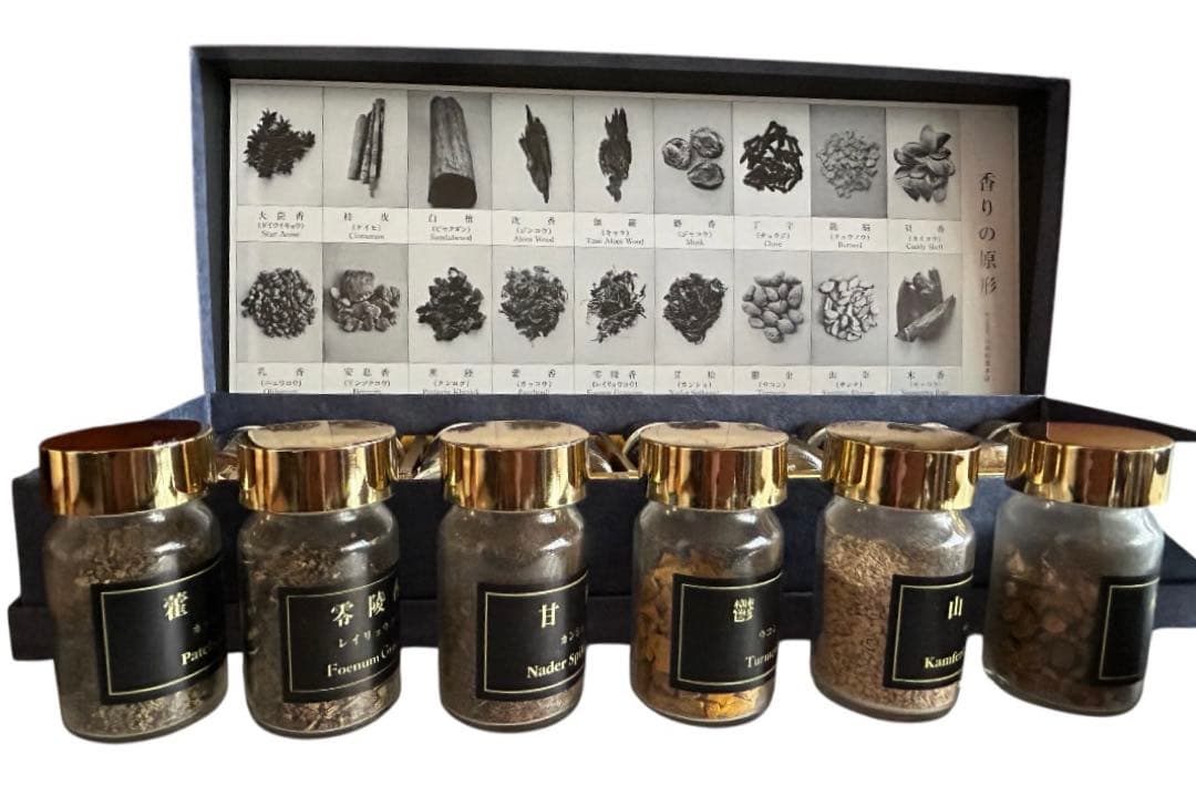 【希少品】山田松香木店　『香りの元セット』香り工房　18種類