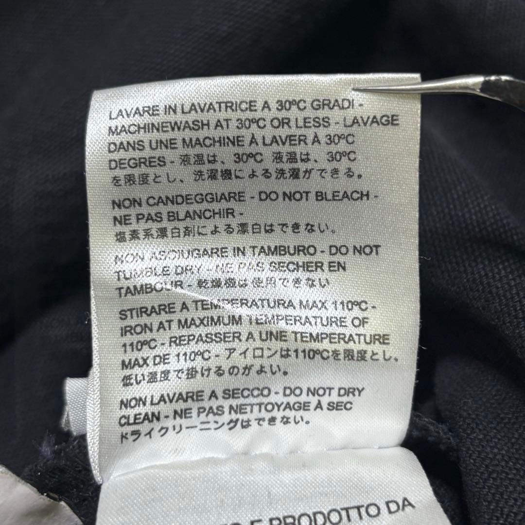 OFF-WHITE デニムシャツ バックプリント WHITEロゴ Mサイズ