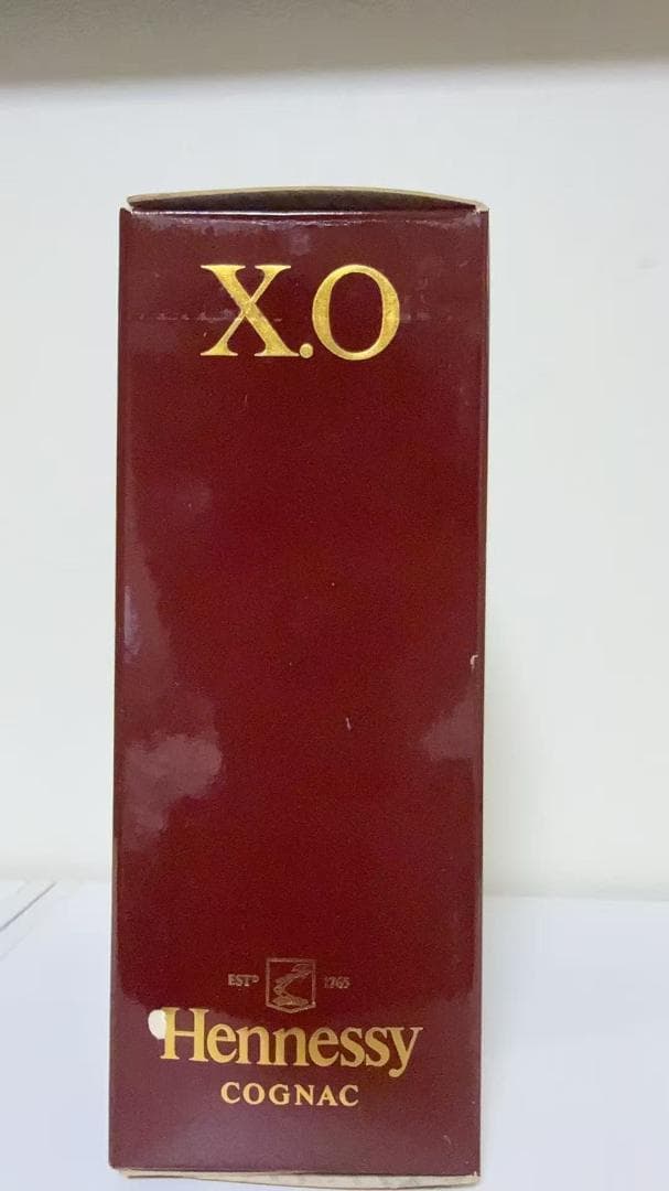 ヘネシー XO　金キャップ　グリーンボトル　ブランデー　コニャック　700ｍｌ